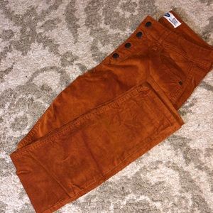Corduroy Old Navy High Waisted Rockstars